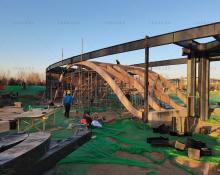 千樹承建河北園博園木結(jié)構(gòu)建筑在建中，敬請期待成品！